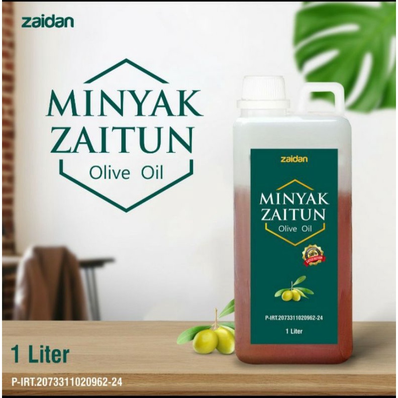 

Minyak Zaitun Zaidan (1 liter)