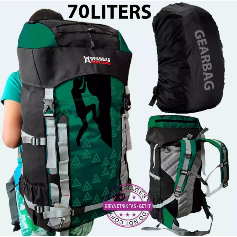 Jual tas ransel gunung 70 Liter # tas carrier # tas hiking # tas