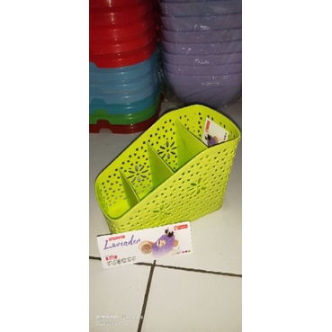 Tempat alat mak up lavender /tempat sendok garpu multifungsi