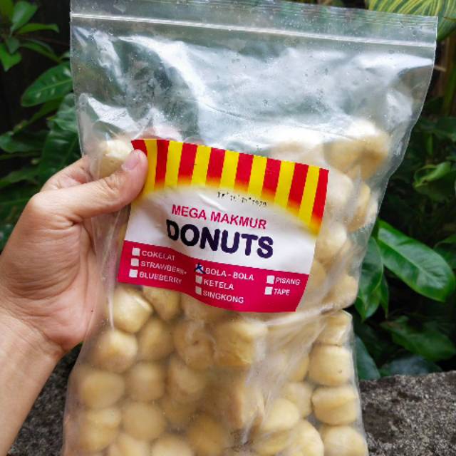 

Domat donuts mini mega makmur isi 50 kentang beku frozen