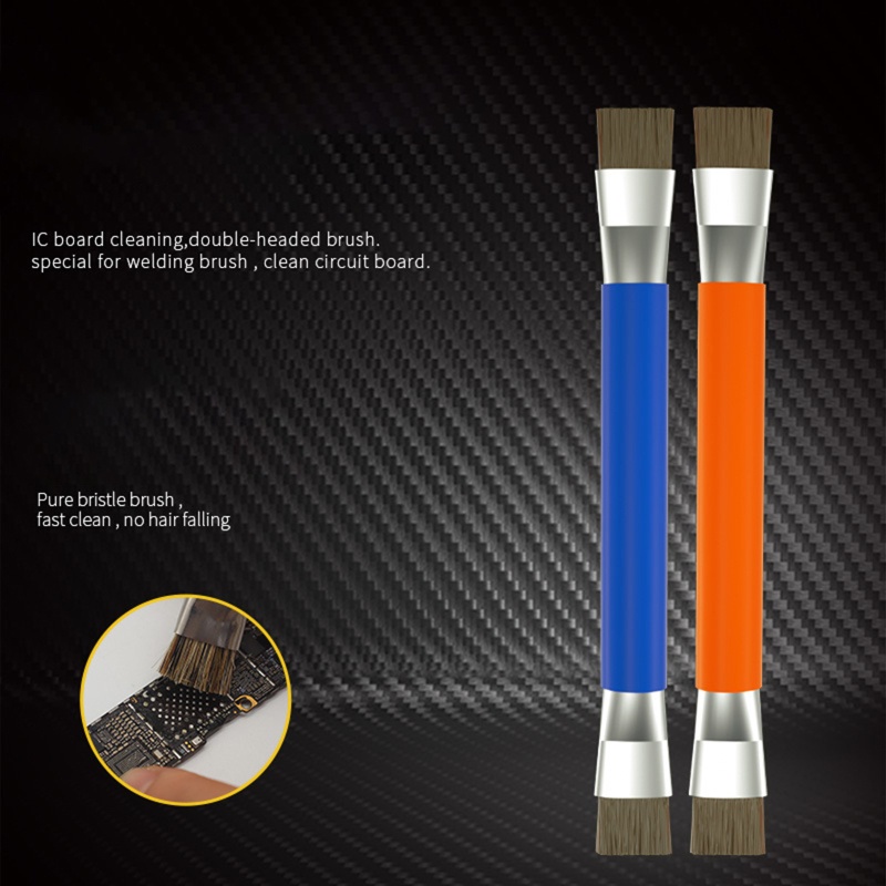 Vivi Sikat Pembersih Debu Kepala Ganda Untuk PCB Welding Motherboard Circuit Board
