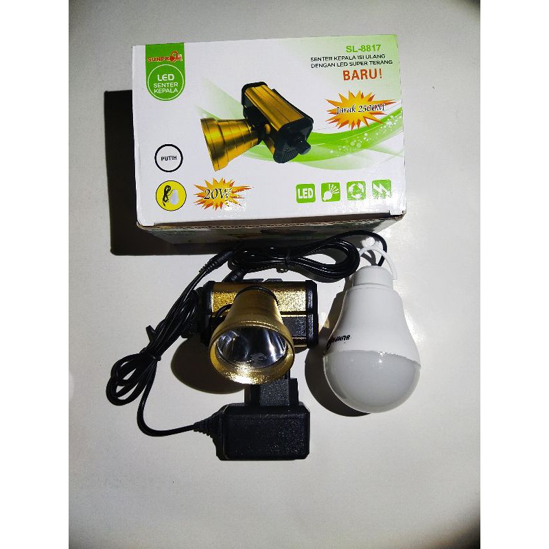 Senter Kepala Sunpro 20 Watt SL-8817