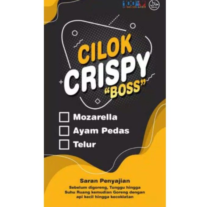 

CILOK CRISPY MOZARELLA/ CILOK MOZA