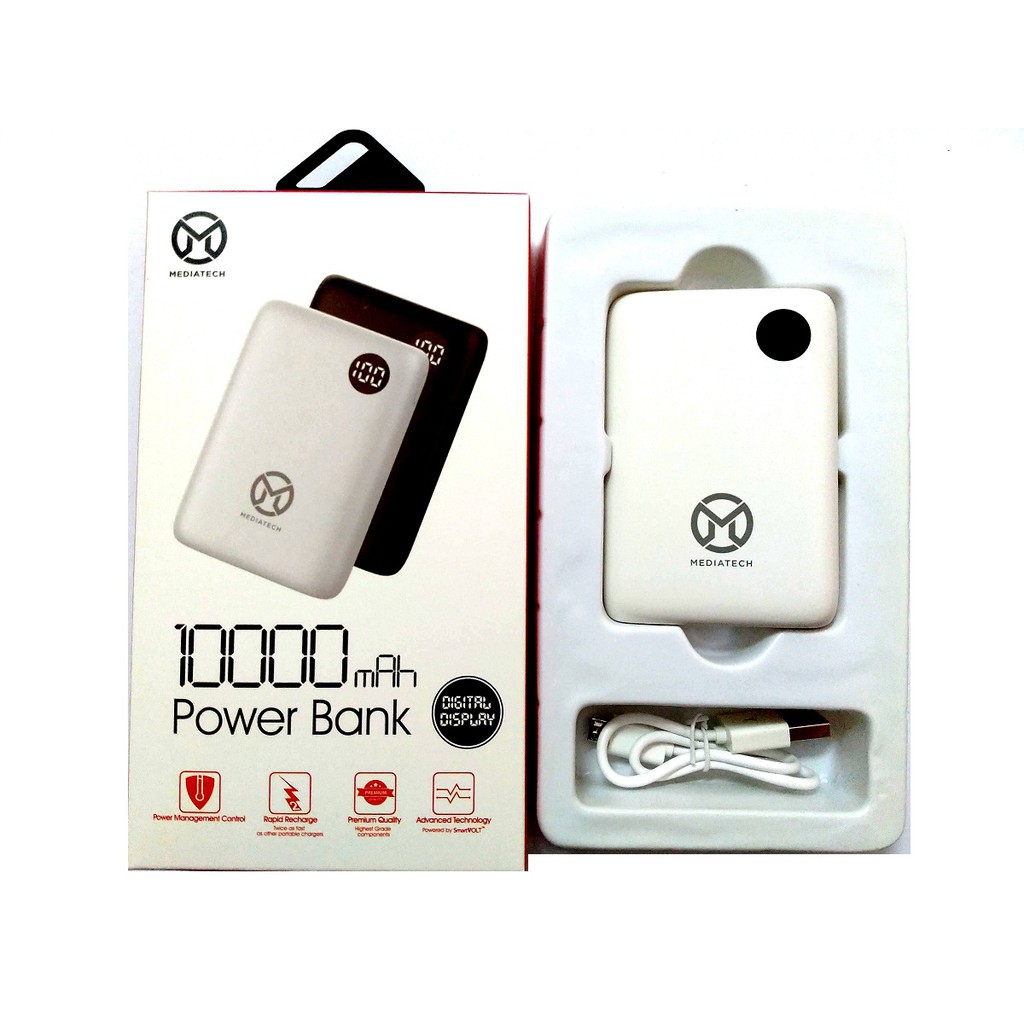 Mediatech Powerbank Mini Box PW 501 10000mAh powerbank murah  - 63936