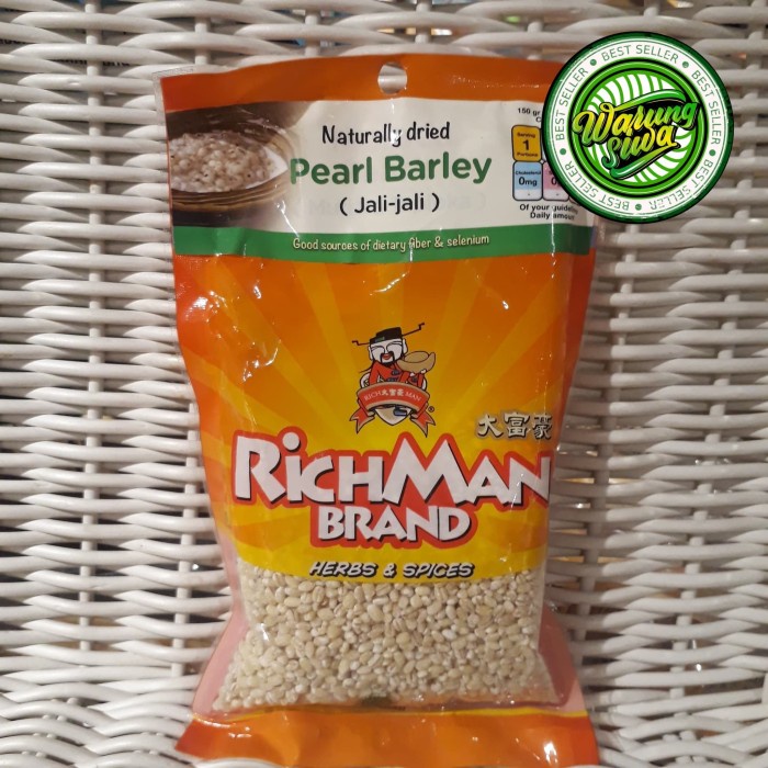 

Richman brand jali-jali - pearly barley 150 gram