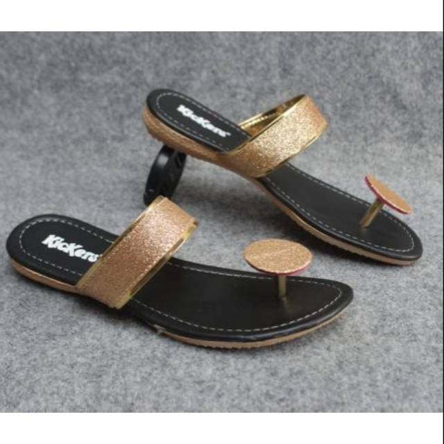 SANDAL SUEDE ETNIK WANITA CANTIK