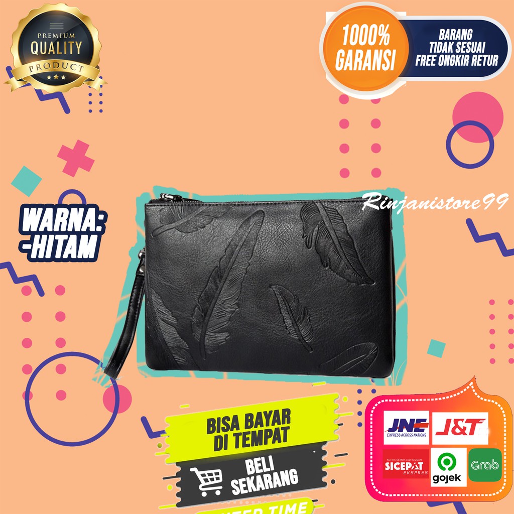 Clutch Pria Import Original Clutch Cowok Premium Termurah New F95