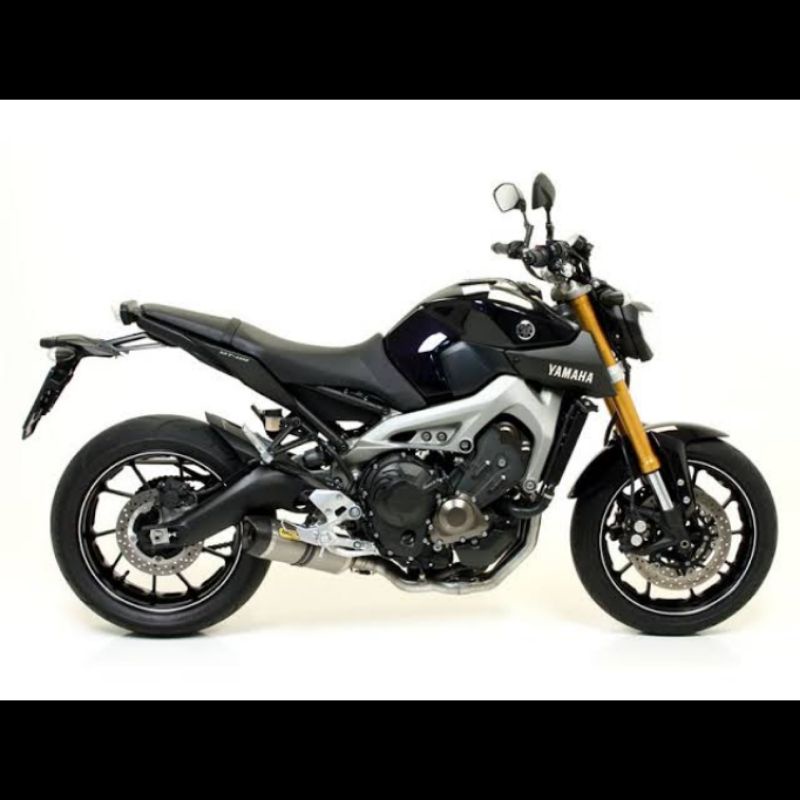 Knalpot Arrow Thunder Titanium Full System Yamaha MT09 Tracer