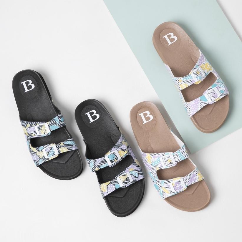 Berrybenka - Sandal Wanita Sophie Sonia Printed Sandal ., .,