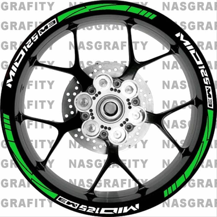 sticker velg racing Mio M3