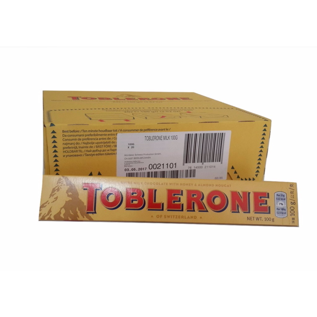 

Toblerone Milk 20 x 100gr