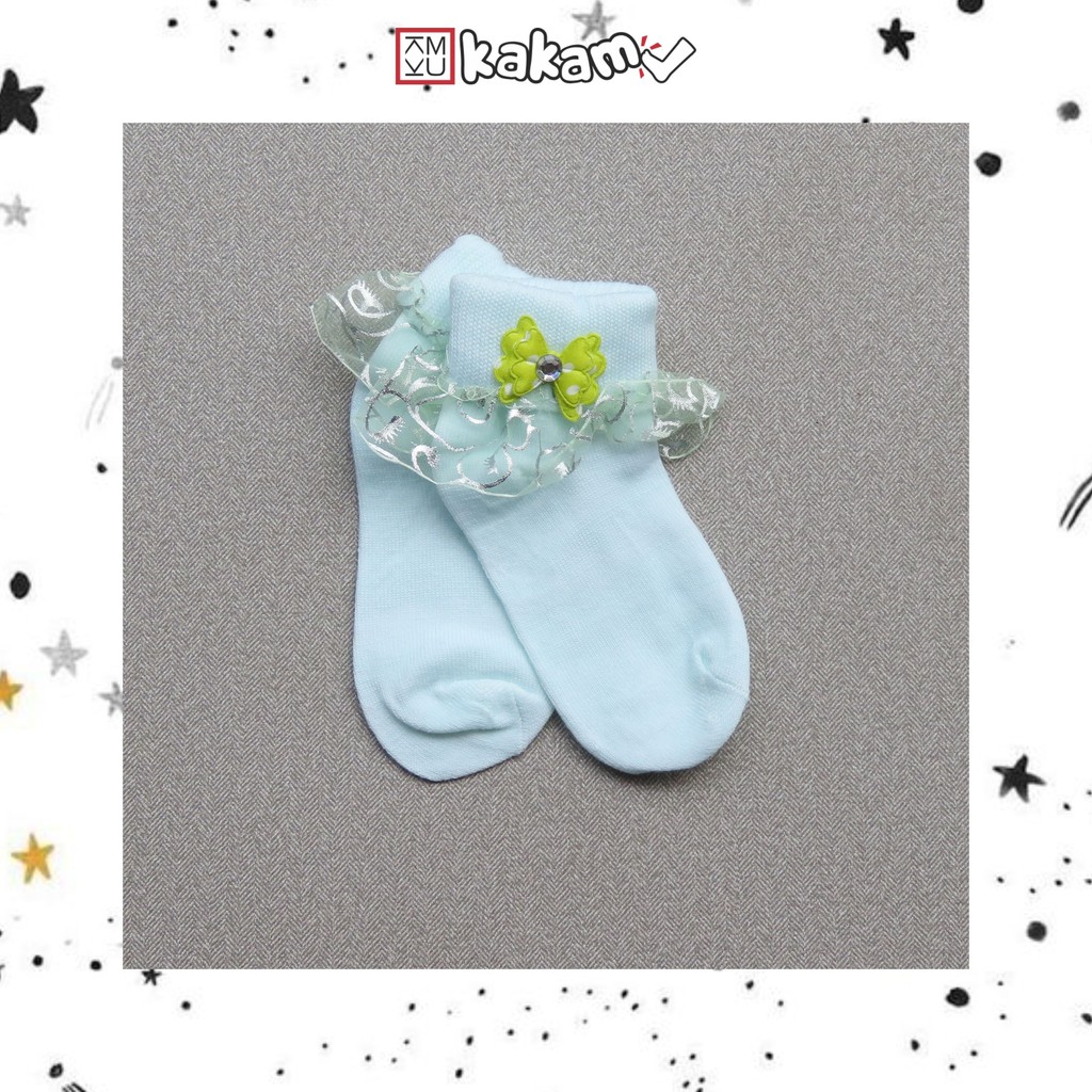 Kakamu Kaos Kaki Anak Bayi Renda 2-3 Tahun