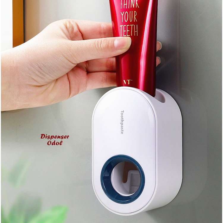 Dispenser ODOL ( Ditekan tombolnya, odol akan keluar otomatis )-PUTIH