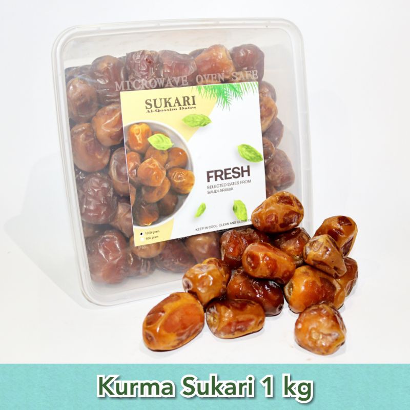 

Kurma sukari (ruthob) premium 1 kg