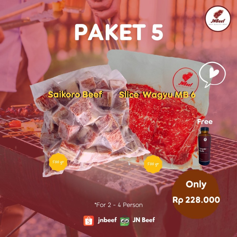 

Paket Barbeque Grill 5 / All You Can Eat (AYCE)