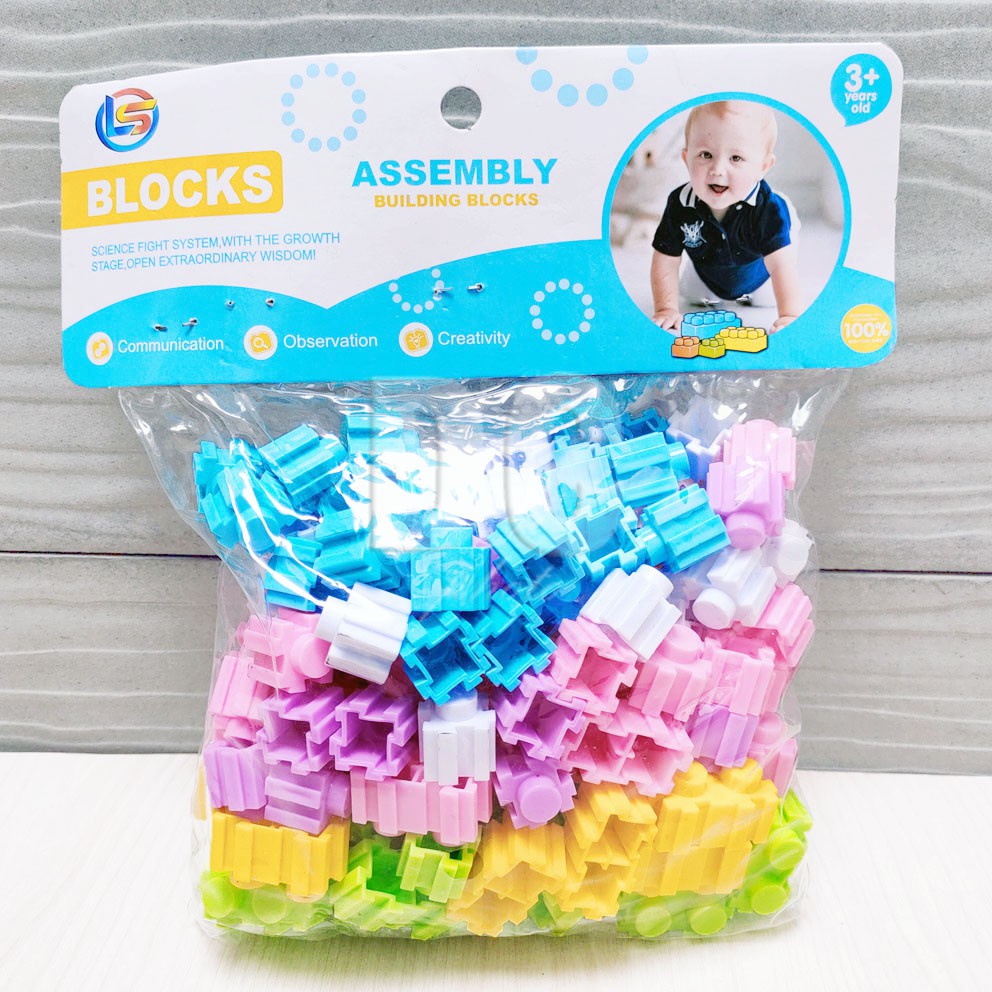 Assembly Building Blocks B4 Isi BANYAK Mainan Bricks Lego Duplo