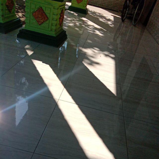 Tey-17 Batik Pria Asj Sa Hrb026 Kenongo Kemeja Tosca Pendek Pekalongan Padi M L Xl Sogan Tulis ::