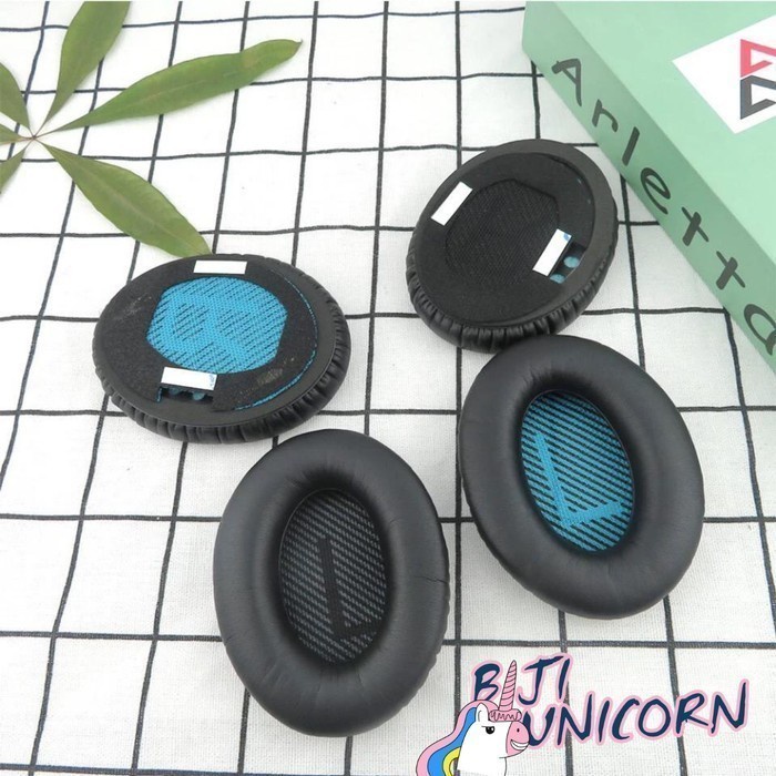 Earcup Earpad Ear Cushion Bose Quietcomfort 2 3 QC15 QC25 AE2 QC2 QC35 QC35II QC45 Bantalan Busa