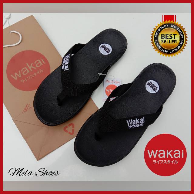 SANDAL WAKAI PRIA DAN WANITA / SANDAL JEPIT DISTRO / SANDAL COUPLE COWOK CEWEK PROMO / SENDAL MURAH