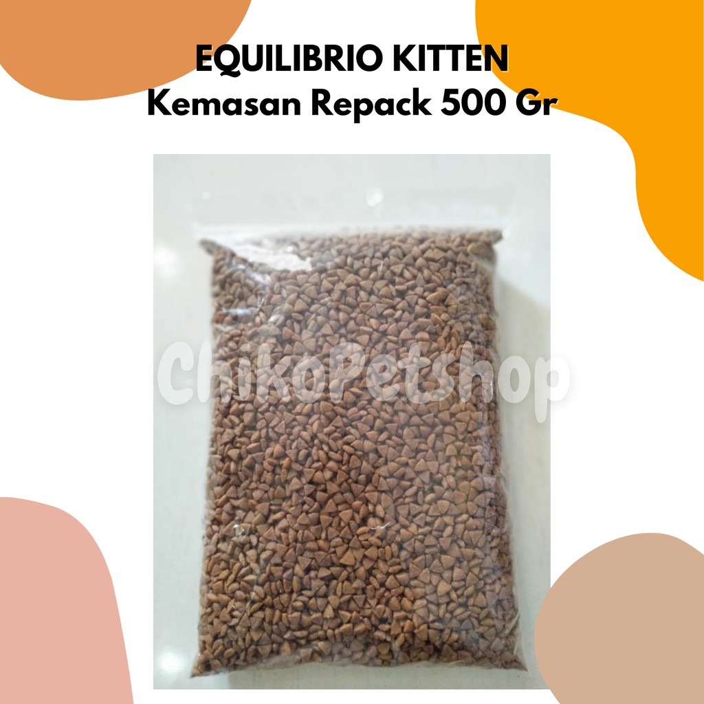 EQUILIBRIO KITTEN Makanan Anak Kucing Kemasan 500 Gr