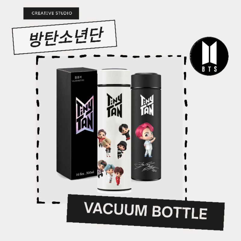 Best Seller Termos BTS / Botol BTS / Vacum Bottle  Tiny Tan IDOL Series