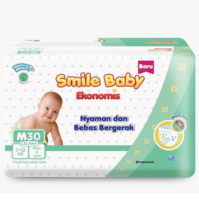 Goon Smile Baby Ekonomis M30/L26/XL24/megapopok