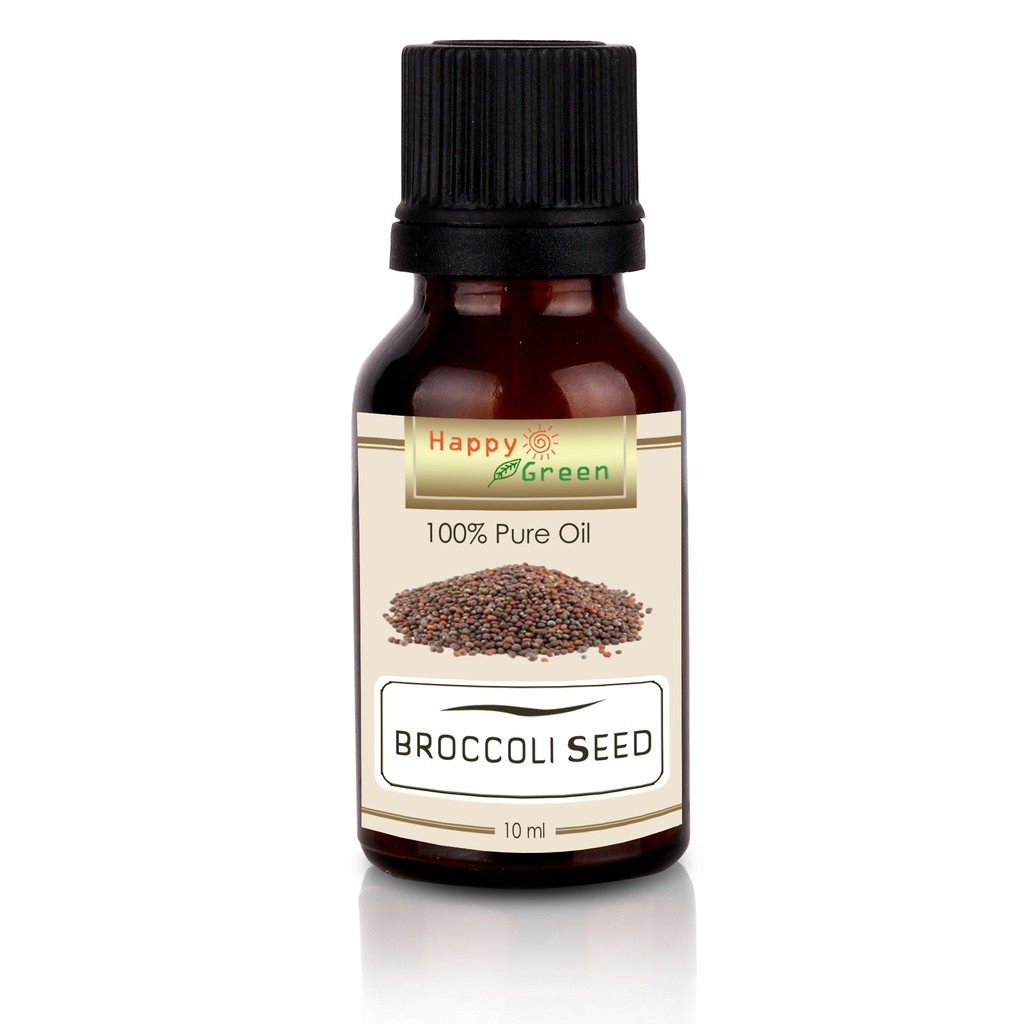 Happy Green Broccoli Seed Oil - Minyak Biji Brokoli Murni