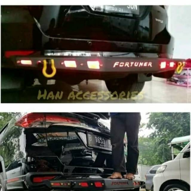 Towing Fortuner vrz overland//pengaman belakang Fortuner vrz overland