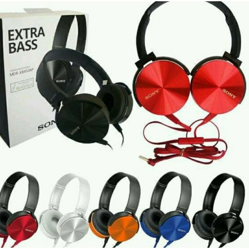 HEADPHONE / HEADSET BANDO BRANDED EXTRA BASS MANTAP BERKUALITAS