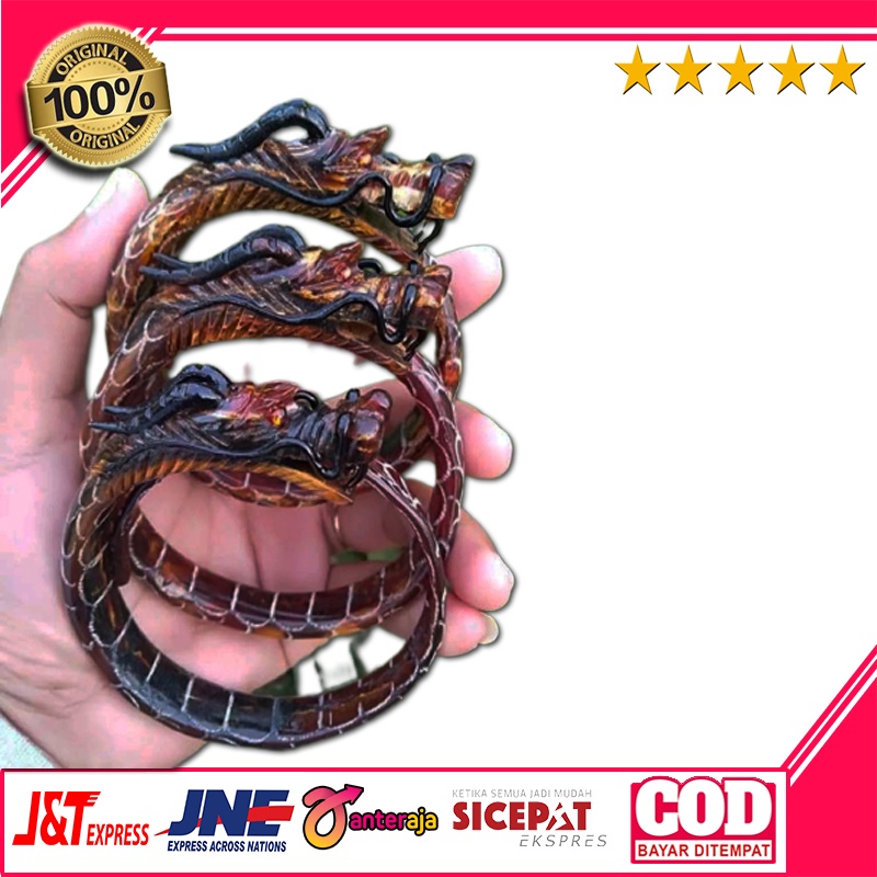 Gelang Akar Bahar Merah Naga Jumbo Original Asli Murah 100%