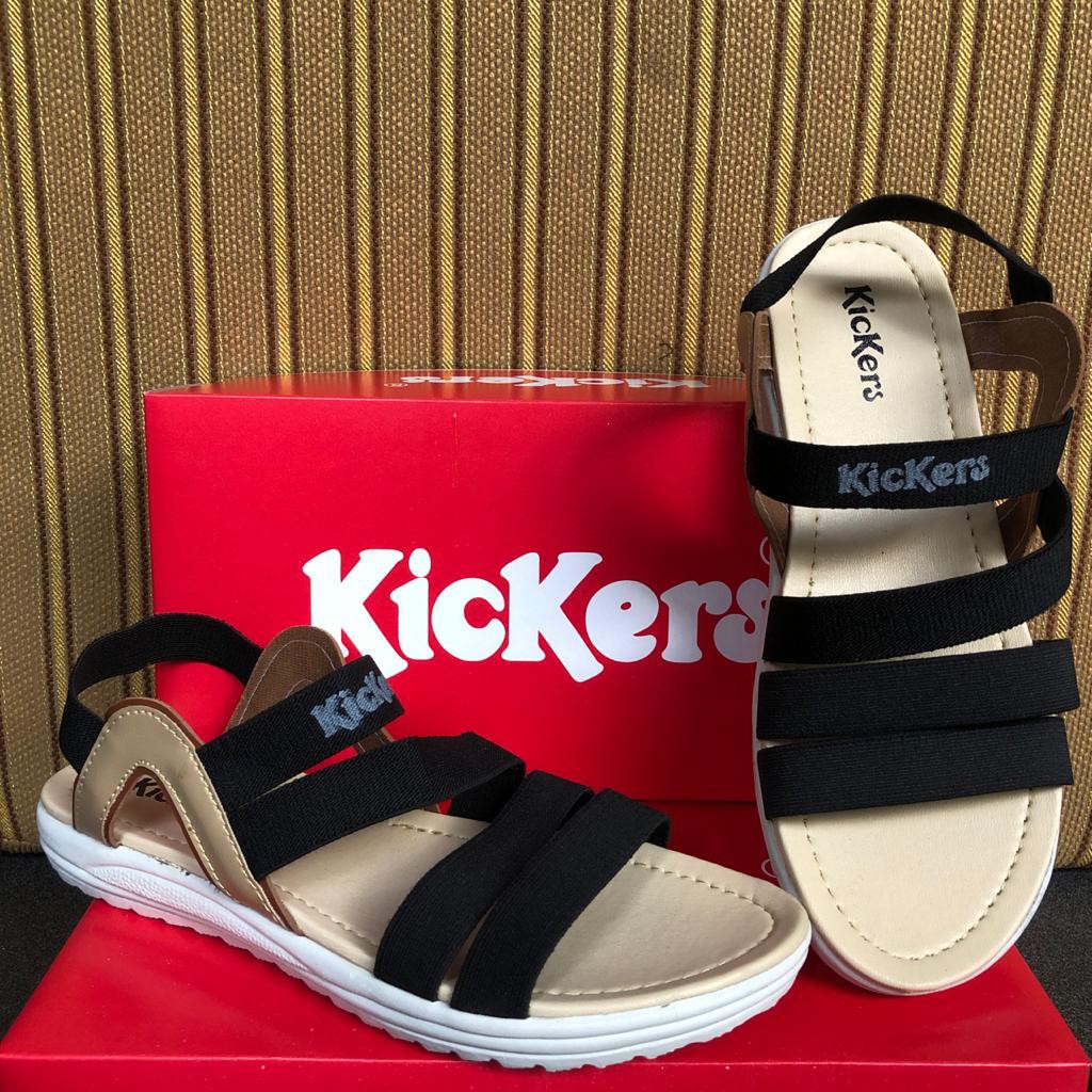 sandal tali karet kickers sendal gunung cewek sandal tali trandy