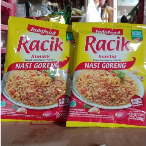 

Indofood Racik Nasi Goreng Bumbu Kering 20 gr