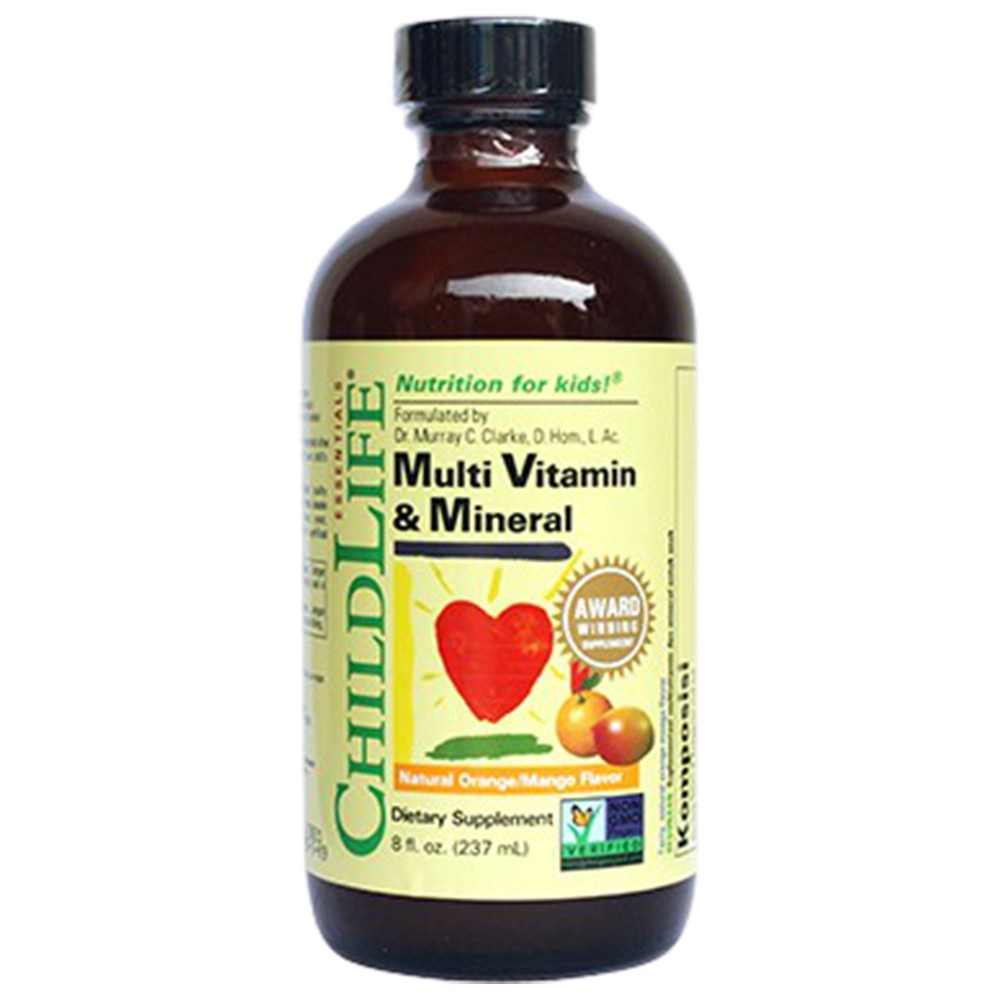 CHILDLIFE CHILD LIFE  MULTIVITAMIN &amp; MINERAL MULTI VITAMIN VITAMINS NUTRISI ANAK - 8 OZ 237ML 237 ML