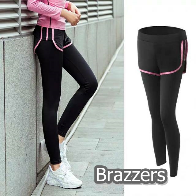 Celana Leging Lejing Rok Legging Panjang Olahraga Senam Yoga Zumba Aerobik Gym Fitness Fitnes Joggin