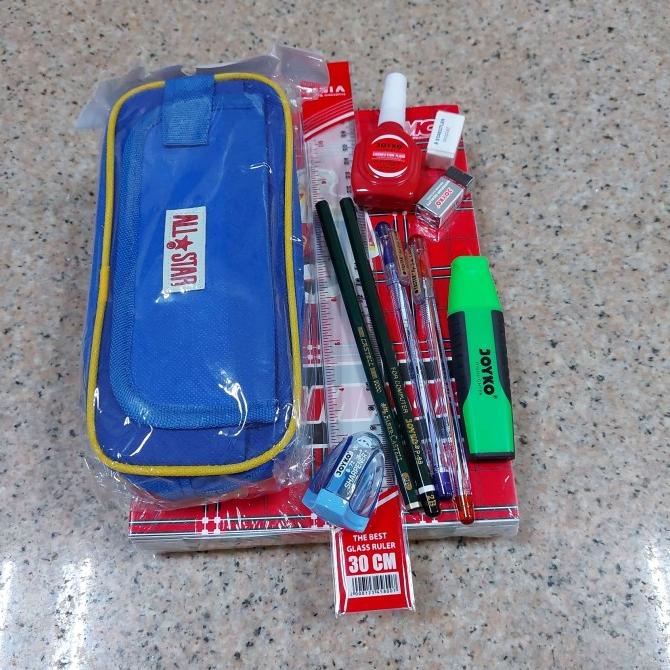 

Paket Alat Tulis Sekolah Premium Lengkap / Bingkisan Alat Tulis
