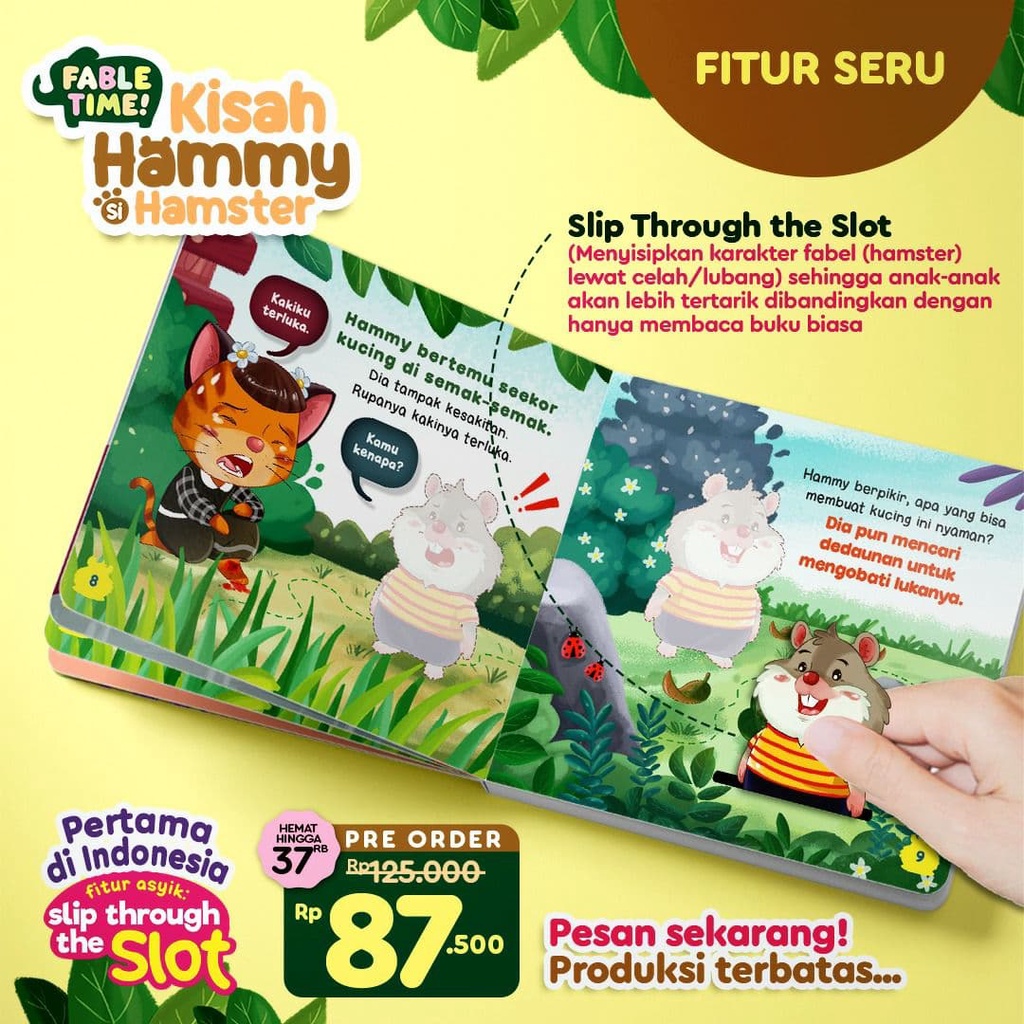 Buku Fabel Time : Kisah Hammy si Hamster