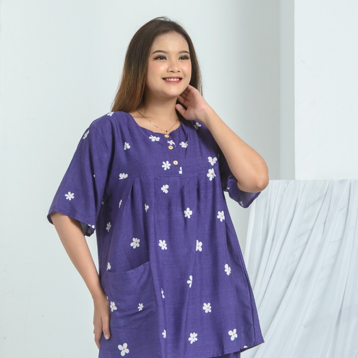 Oriana Piyama Wanita Allura Series-Nevya Purple