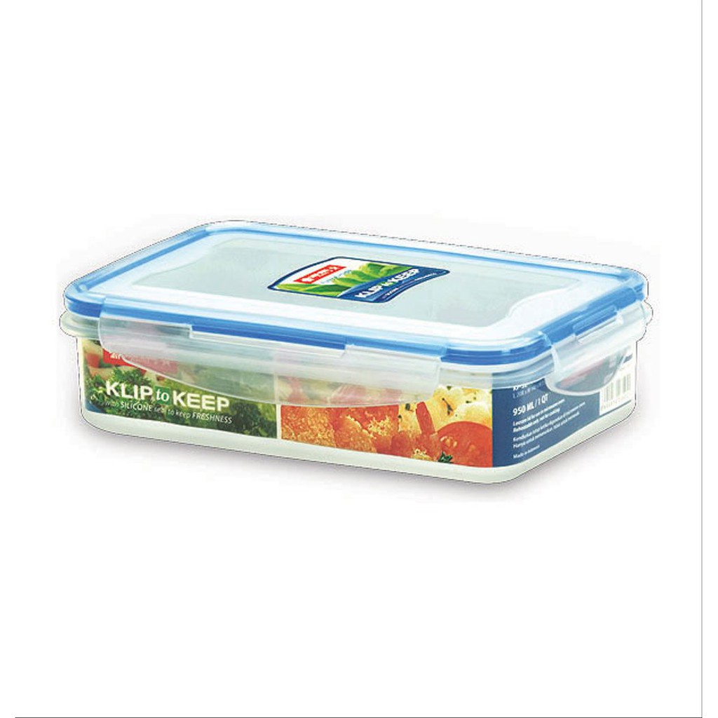 LION STAR KP 67 klip to keep 1301 950 ml kotak makan Lunch Box