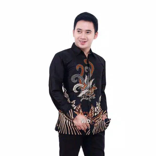 Kemeja Batik Pria Lengan panjang