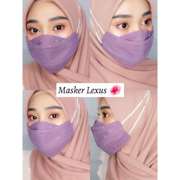 Masker Kain Lexus Dalanova Masker Hijab