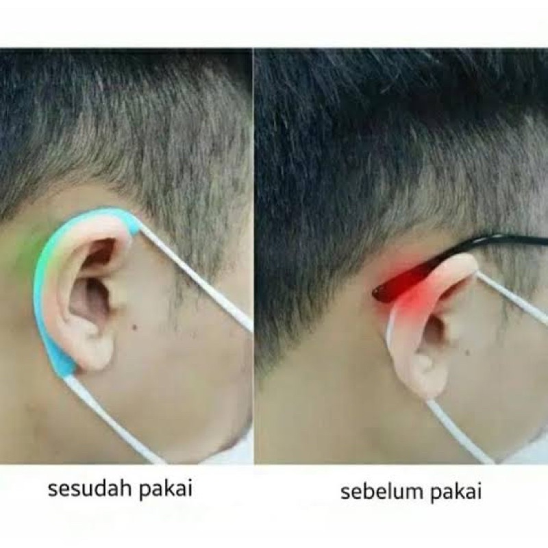 Pelindung tali masker silikon serbaguna