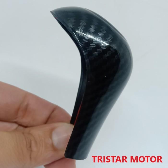 Tuas | Cover Shiftknob Persneling Carbon Mercedes Benz W203 W211 W204 W212