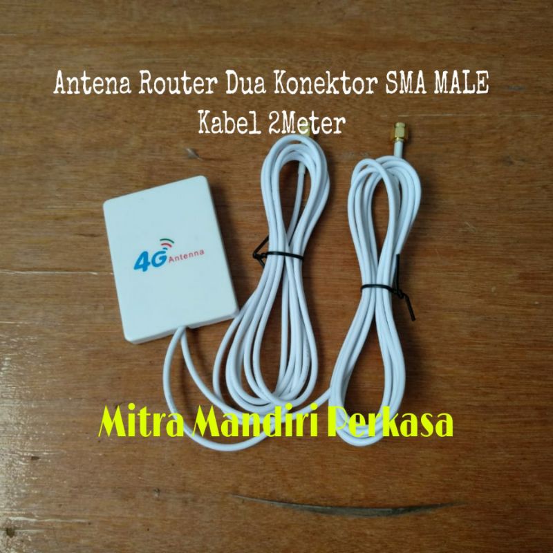 D-Lenp Antena 4G & 3G Dual Pigtail Konektor SMA Male For Router Orbit Pro HKM Pro 2 ZTE MF286R Orbit