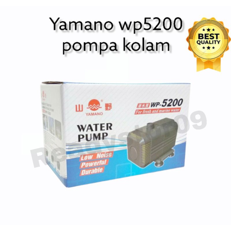 Pompa air yamano wp 5200 kolam / yamano 5200 hidroponik