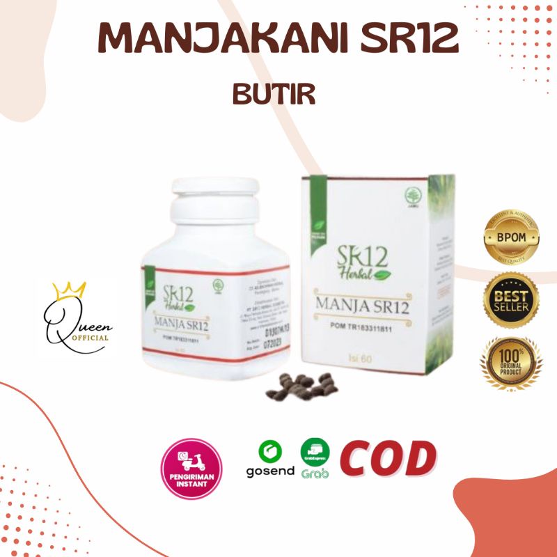 MANJAKANI SR12 BUTIR / PROMIL / SOLUSI KEPUTIHAN / ATASI MASALAH KEWANITAAN / MANJA SR12 / OBAT KISTA / MANJAKANI SR12 HERBAL SKINCARE BPOM BUTIR / PROMIL / SOLUSI KEPUTIHAN / ATASI MASALAH KEPUTIHAN MIOM KISTA