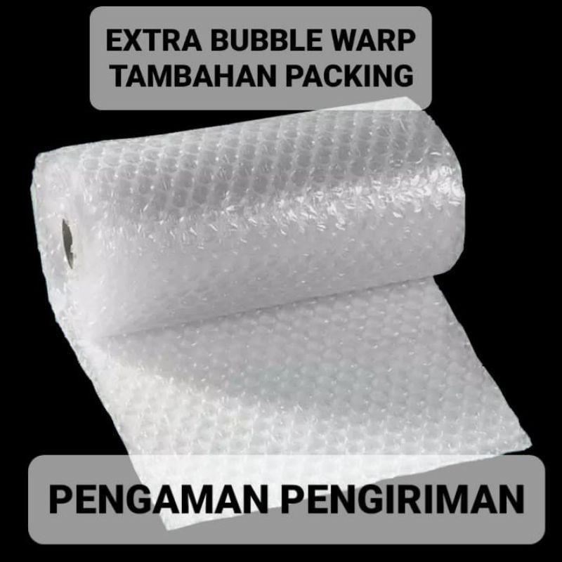 

Tambahan Packing Extra Bubble Warp 0,5 - 1 m