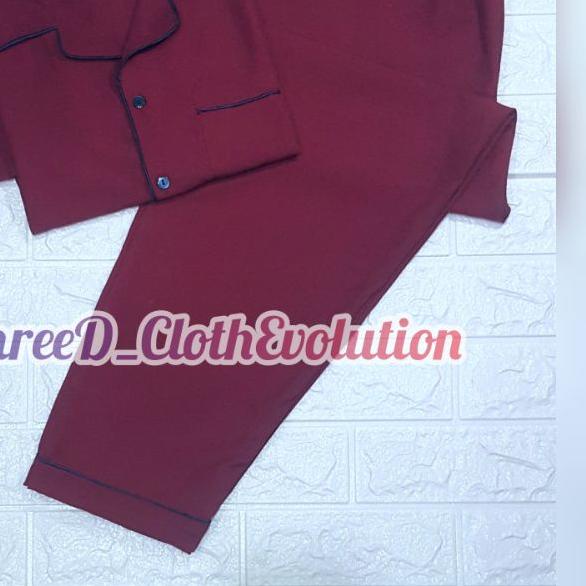 ✲ Piyama Polos Baju Tidur Pria/ Wanita Remaja/Dewasa Katun PP Harga Grosir ➻