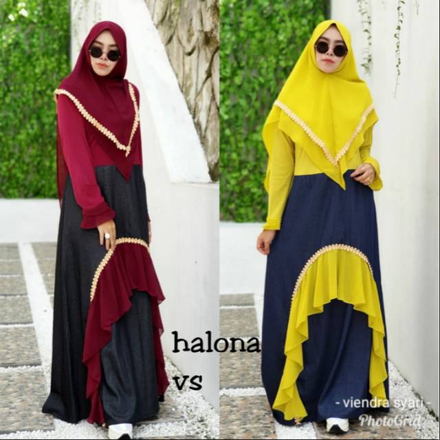 Halona Set ORI viendra syari