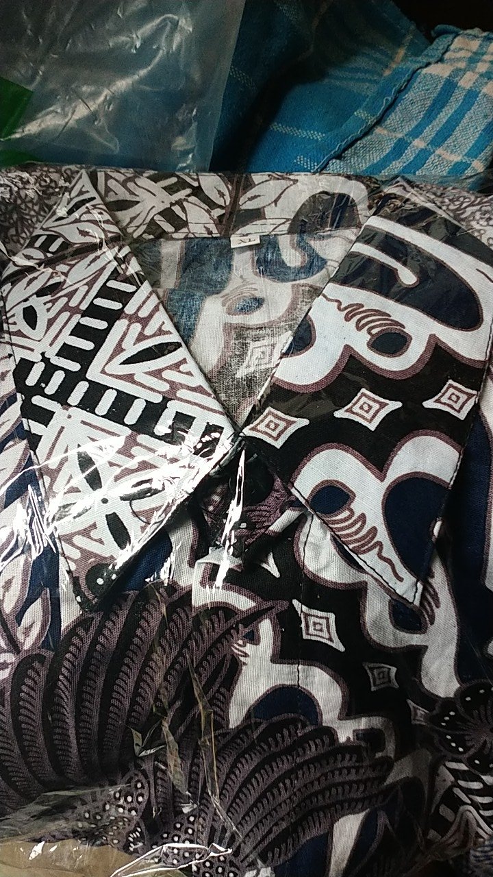 Baju Kemeja Batik Kantor Pria Lengan Panjang Fashion Solo Pekalongan Bw 035