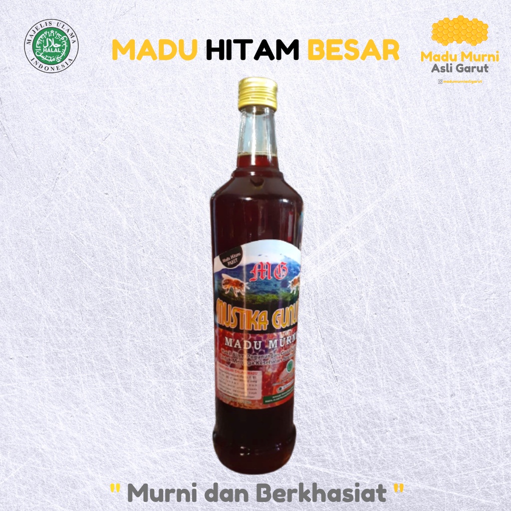 

MADU MURNI MUSTIKA GUNUNG ASLI GARUT 630 ml (Madu odeng, madu bunga kaliandra, madu hitam pahit)